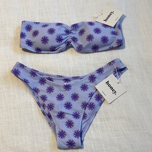 Honey Swim Daybreak Purple Bikini Set